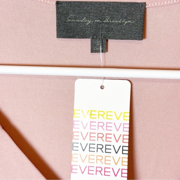 NWT SUNDAY IN BROOKLYN PINK TOP SIZE s - Picture 2 of 7